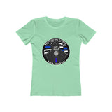 Women's Smokehouse Gorillas Back The Blue Short Sleeved Tee Shirt