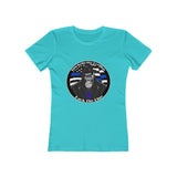 Women's Smokehouse Gorillas Back The Blue Short Sleeved Tee Shirt