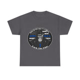 Smokehouse Gorillas Back The Blue Cotton Short Sleeved Tee Shirt