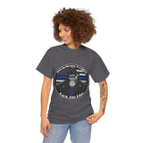 Smokehouse Gorillas Back The Blue Cotton Short Sleeved Tee Shirt