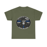 Smokehouse Gorillas Back The Blue Cotton Short Sleeved Tee Shirt