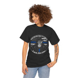 Smokehouse Gorillas Back The Blue Cotton Short Sleeved Tee Shirt