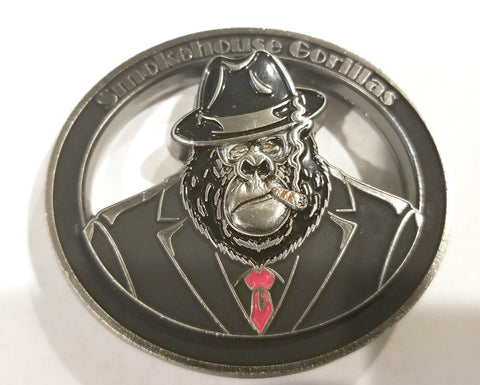 Smokehouse Gorillas Official Chalenge Coin