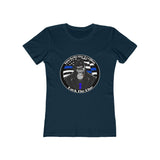 Women's Smokehouse Gorillas Back The Blue Short Sleeved Tee Shirt